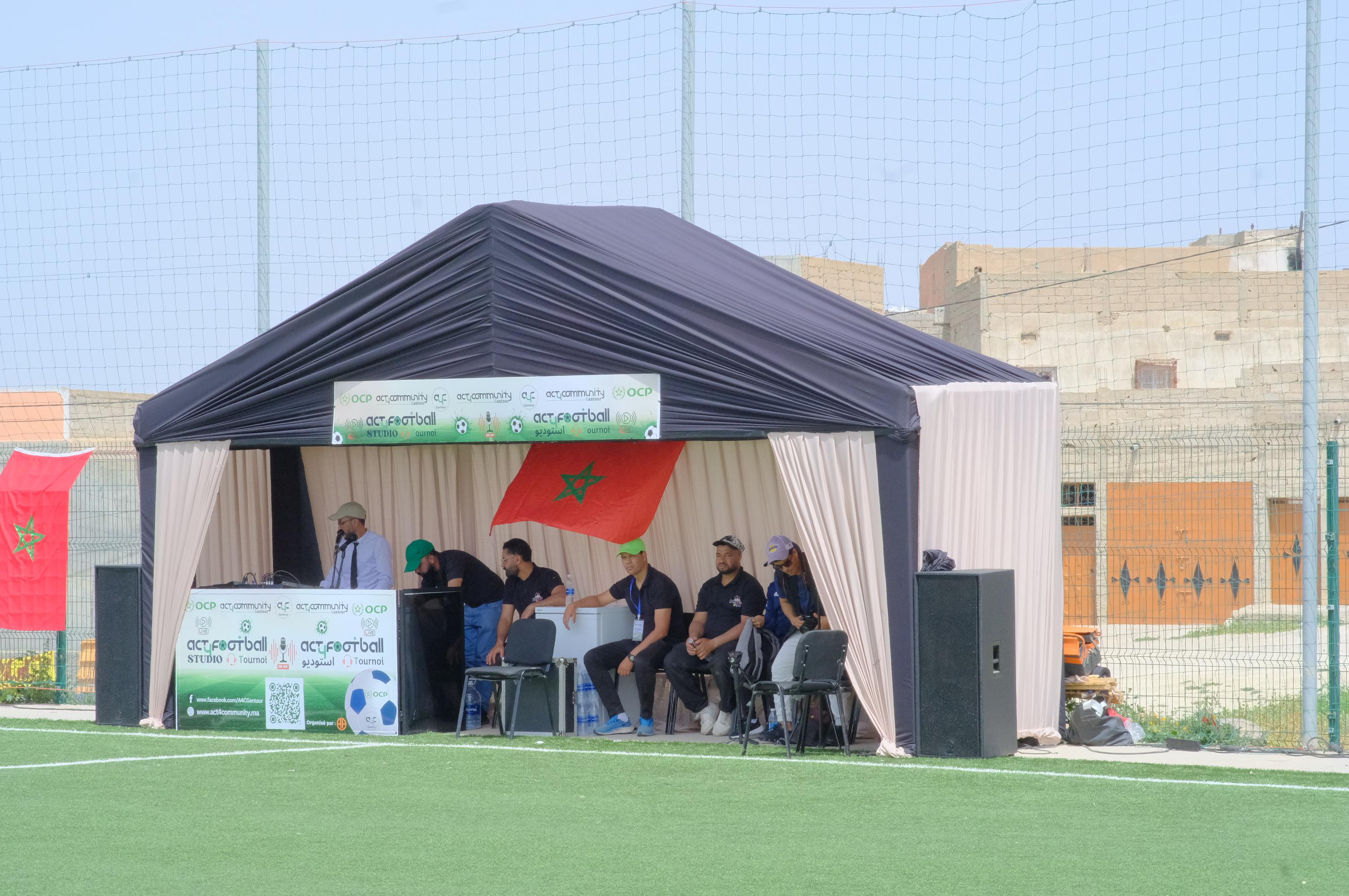 tournoi football Maroc animation coupe afrique 2026 tournoi entreprise Maroc organisation tournoi sportif Casablanca